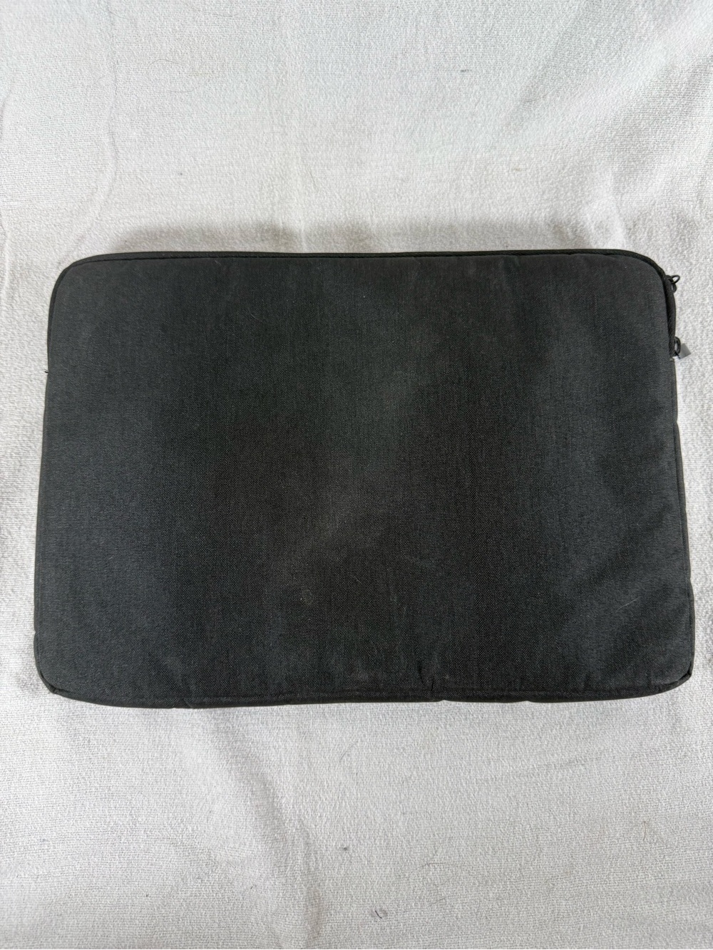 Black Laptop Sleeve Case with Soft Fuzzy Interior